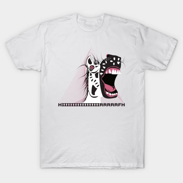 Screaming Horse T-Shirt by Stecra
